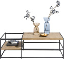 Stolik kawowy Henders & Hazel City 120 x 60cm Ruchome Blaty Stolik kawowy Henders & Hazel City 120 x 60cm Ruchome Blaty