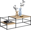 Stolik kawowy Henders & Hazel City 120 x 60cm Ruchome Blaty Stolik kawowy Henders & Hazel City 120 x 60cm Ruchome Blaty