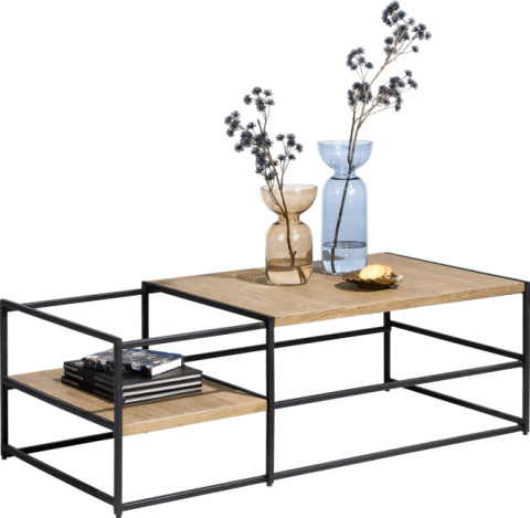 Stolik kawowy Henders & Hazel City 120 x 60cm Ruchome Blaty Stolik kawowy Henders & Hazel City 120 x 60cm Ruchome Blaty