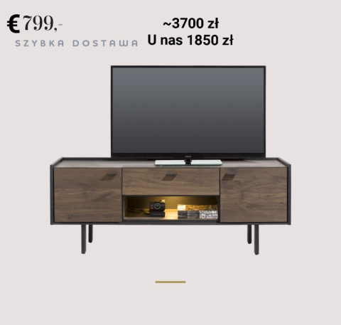 Szafka RTV XOOON Fresno 160 cm Szafka RTV XOOON Fresno 160 cm