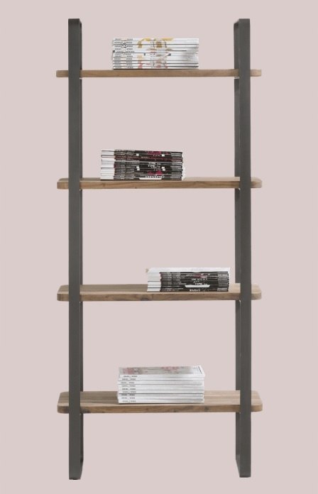 Drewniany, wysoki regał Coco Maison kikar Drewniany, wysoki regał Coco Maison kikar