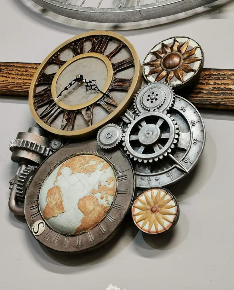 Zegar w stylu steampunk Zegar w stylu steampunk