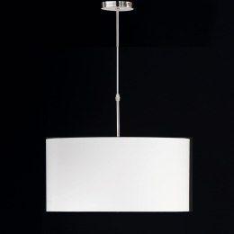 Lampa wisząca Vicosa Biały abażur 50 cm 1xE27 #S