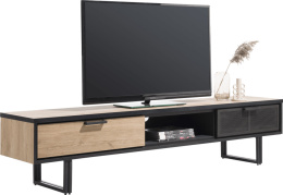 Szafka RTV 200 cm H&H Avalon/ Avalox natural