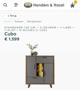 Komoda H&H Cubo