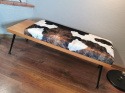 Ławeczka Emra Wood Design 22 krowa Ławeczka Emra Wood Design 22 krowa