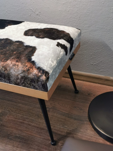 Ławeczka Emra Wood Design 22 krowa Ławeczka Emra Wood Design 22 krowa