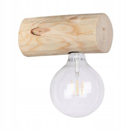 Minimalistyczna lampa ścienna drewno Spotlight Tr