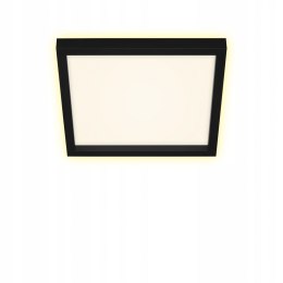 Plafon kwadratowy Briloner 7362-015 SLIM czarny