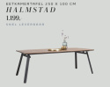 Stół Xooon Halmstad 250 x 100 cm