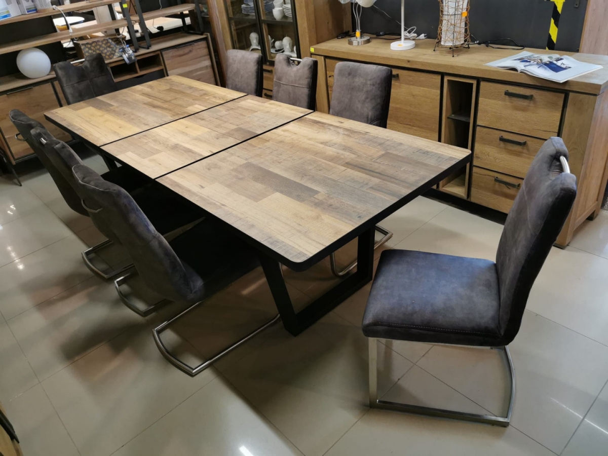 Stół rozkładany H&H Avalox/ Avalon 160 + 50 x 98 cm