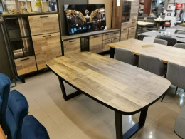 Stół rozkładany H&H Avalox 190 + 60 x 110 cm driftwood