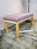 Drewniana, tapicerowana ławka Emra Wood Design Drewniana, tapicerowana ławka Emra Wood Design