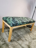 Drewniana, tapicerowana ławka Emra Wood Design Drewniana, tapicerowana ławka Emra Wood Design