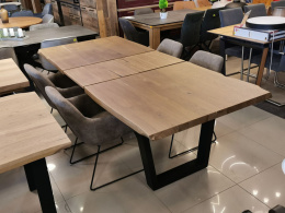 Rozkładany stół 190 + 50 x 100 cm Metalox