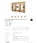 Wieszak ścienny Emra Wood Design Wieszak ścienny Emra Wood Design