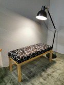 Drewniana, tapicerowana ławka Emra Wood Design Drewniana, tapicerowana ławka Emra Wood Design