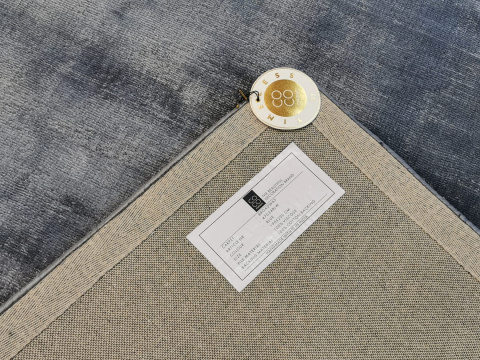 Dywan Coco Maison Broadway 190 x 290 cm z wiskozy niebieski Dywan Coco Maison Broadway 190 x 290 cm z wiskozy niebieski