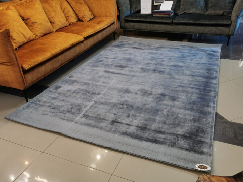 Dywan Coco Maison Broadway 190 x 290 cm z wiskozy niebieski Dywan Coco Maison Broadway 190 x 290 cm z wiskozy niebieski