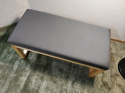 Ławka do przedpokoju Emra Wood Design ciemnoszara Ławka do przedpokoju Emra Wood Design ciemnoszara