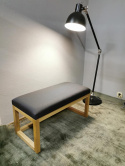 Ławka do przedpokoju Emra Wood Design ciemnoszara Ławka do przedpokoju Emra Wood Design ciemnoszara