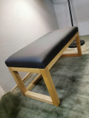 Ławka do przedpokoju Emra Wood Design ciemnoszara Ławka do przedpokoju Emra Wood Design ciemnoszara