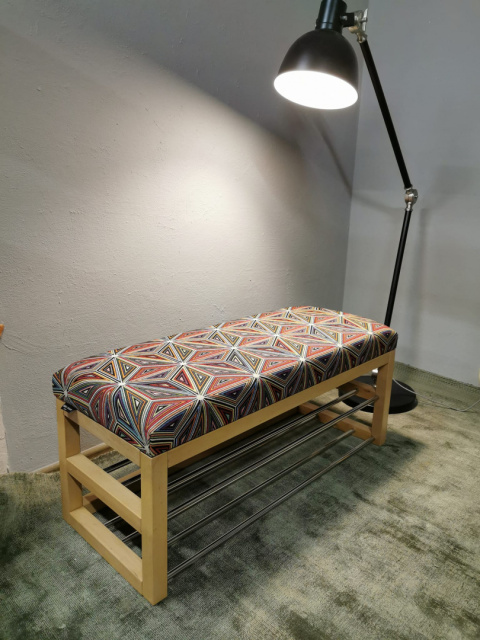 Ławka do przedpokoju z miejscem na buty Emra Wood Design Ławka do przedpokoju z miejscem na buty Emra Wood Design