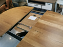 Rozkładany stół Metalox 150 + 40 x 130 cm