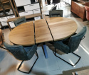 Rozkładany stół Metalox 150 + 40 x 130 cm