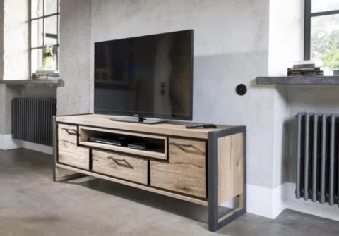 Szafka RTV 170 cm Metalox/ Metalo Szafka RTV 170 cm Metalox/ Metalo