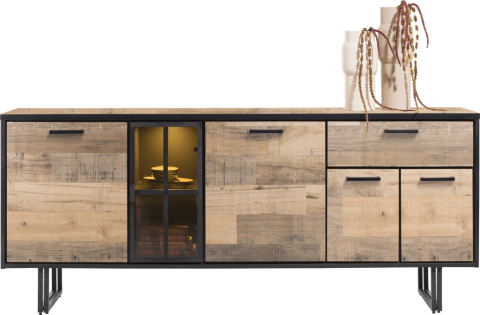 Komoda H&H AVALON/ Avalox 200 cm driftwood Komoda H&H AVALON/ Avalox 200 cm driftwood