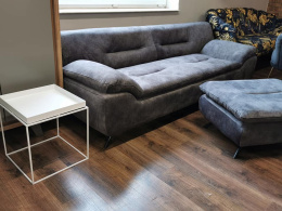 Komplet sofa+ pufa Xooon 230 cm Goya OD RĘKI