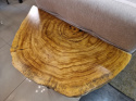 Konsola/ stolik boczny z plastra drewna