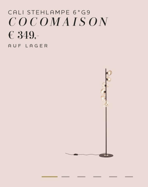 Lampa podłogowa Coco Maison Cali Lampa podłogowa Coco Maison Cali