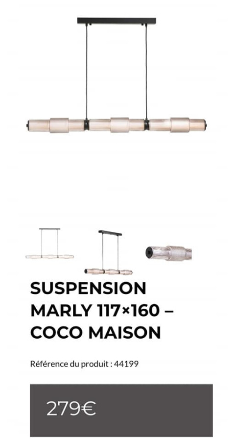 Lampa sufitowa Coco Maison Marly Lampa sufitowa Coco Maison Marly