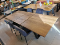 Stół rozkładany 200+ 50 x 100 cm Habufa Livingstone