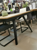 Stół rozkładany H&H City 160 + 50 x 100 cm