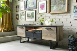 Szafka RTV 150 cm H&H Avalon/ Avalox driftwood