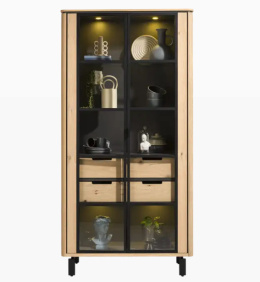 Witryna 100 cm H&H Livada Natural