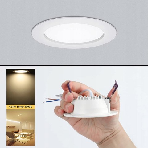 ALCLARA OPRAWA LED PODTYNKOWA okrągła 16cm 16W ALCLARA OPRAWA LED PODTYNKOWA okrągła 16cm 16W