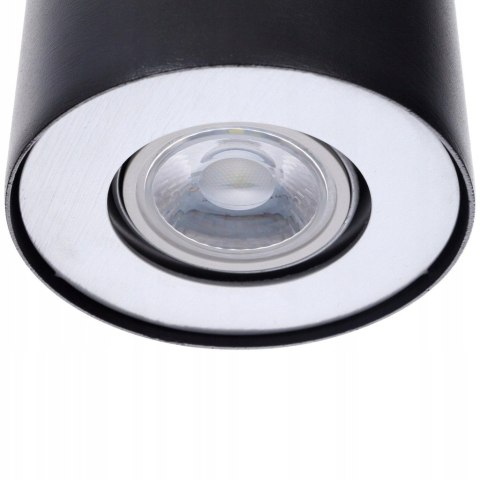 Alclara Sisi tuba Spot GU10 Czarny Mat wys. 12 cm Alclara Sisi tuba Spot GU10 Czarny Mat wys. 12 cm