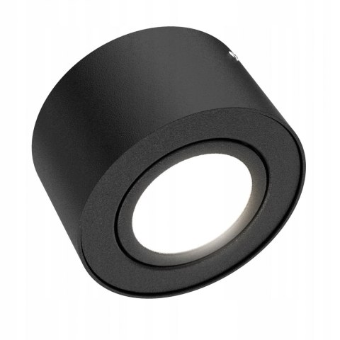 Czarny spot sufitowy LED Tube z metalu 7121-015 5W