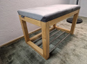 Drewniana Ławka/ siedzisko Emra Wood Design z miejscem na buty Drewniana Ławka/ siedzisko Emra Wood Design z miejscem na buty