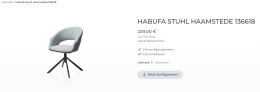 Krzesło Habufa Haamstede Żólte