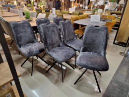 Krzesło obrotowe H&H Michiel wybór tapicerki