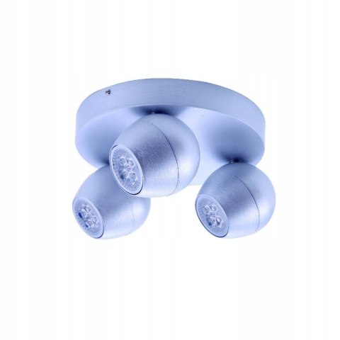 Lampa reflektory BLOO 3 Alclara aluminium srebrny Lampa reflektory BLOO 3 Alclara aluminium srebrny