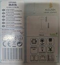 Lampa wisząca Maya Alclara chromowana kula 1xGU10
