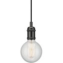 Oprawka z kablem Nordlux Avra E27 CZARNA METALOWA
