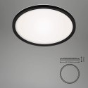 Plafon LED 18W BRILO Slim 7079-015 CZARNY PILOT