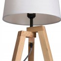 Sabi Lampka Nocna Mexlite 7662BE DREWNO BIAŁA